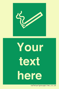 Custom E-Cigarettes/Vaping Permited Sign